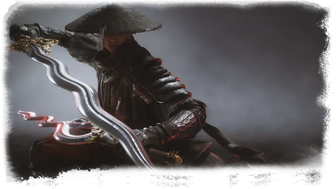 Soul wielding a serpentine blade.